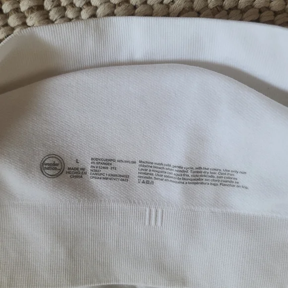 White sports bra - Picture 3 of 3